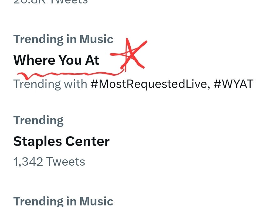@US_ATIN @Elle24169177 @OnAirRomeo @MostRequestLive @SB19Official A'tin be like busy requesting @SB19MRL! Ayan nasa trend list na sya!🤘 #WYAT

#SB19 @SB19Official