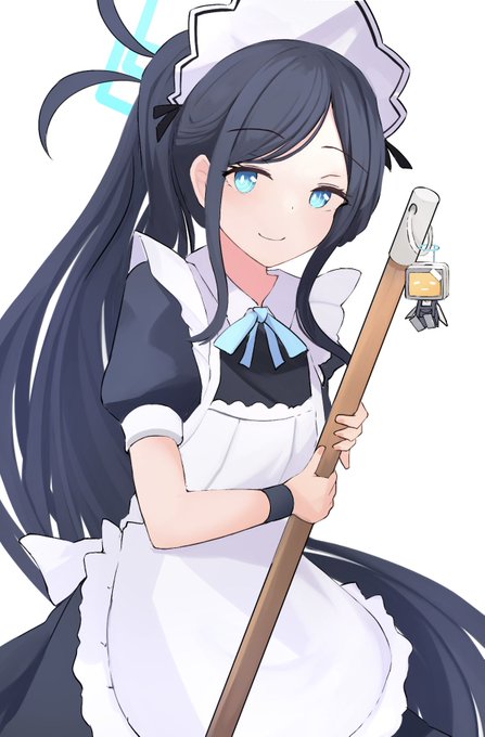 メイドアリスちゃん描きました #ブルアカ 