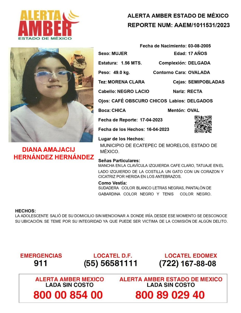 LemusMandujas's tweet photo. @C5Edomex @C5_CDMX @MrElDiablo8 @Foro_TV @Milenio @Alerta_Ecatepec @Ecatepec compartan su Ayuda a es importante para localizar a la menor desaparecida ya casi hace 8 días, se mencionó que estaba en casa del novio pero no fue así.@ErnestinaGodoy_ https://t.co/xz3oJGsaXz