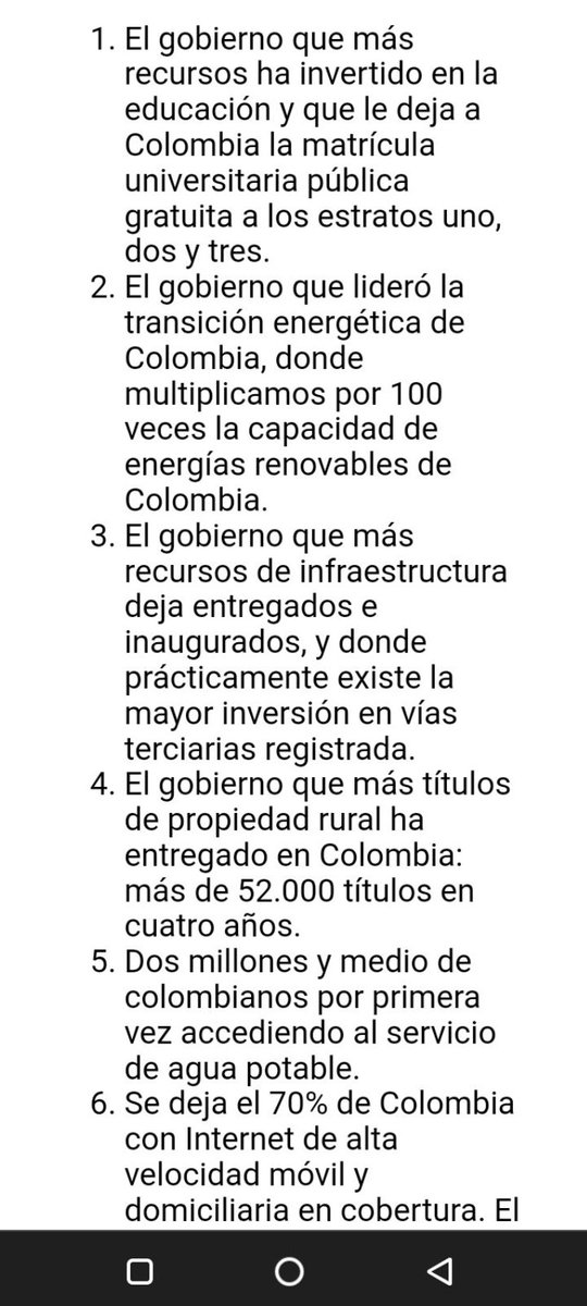 Sebas_fry22's tweet photo. @arjima1 @FreddyGiraldoP Muy fácil tergiversar la realidad y enfocarse en lo negativo q hicieron algunos pocos funcionarios, pero acá le dejo otros datos... https://t.co/cnOc2PKaML