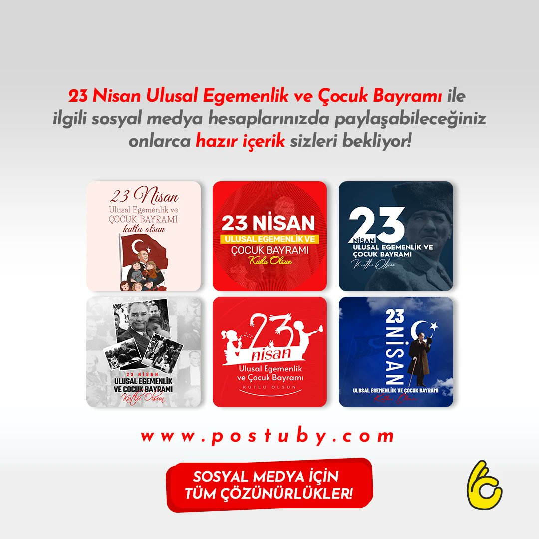 postubycom's tweet photo. Bugün, sevgi, hoşgörü ve barışın hakim olduğu, geleceğimizin teminatı olan çocuklarımızın mutlu bir şekilde büyüdüğü bir dünya için çaba harcamamız gerektiğini hatırlatmak istiyoruz. 23 Nisan Ulusal Egemenlik ve Çocuk Bayramı'nı kutluyor,... https://t.co/diKA48AaHX