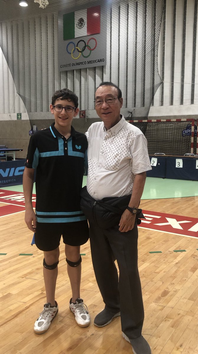 olivertenisdem1's tweet image. Selectivo en el #COM  para Campeonato Panamericano U15 en Julio 2023 Charleston USA. se logró la clasificación.Gracias Profes, familia y compañeros. #CNAR#CONADE #IVD#Veracruz #Coatepec #Osmani .Gusto conocer al gran Maestro “NOBU Kamata” y por sus consejos.