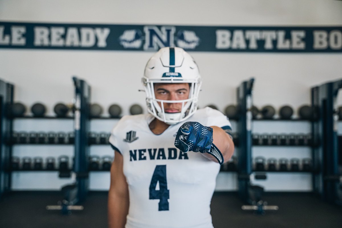 Thank you <a href="/NevadaFootball/">Nevada Football</a> for the visit. I enjoyed seeing the facilities and meeting the coaching staff. Go Pack!!🐺⚔️<a href="/CoachLapuaho/">Coach Al</a> <a href="/jace_parker52/">Jace Parker</a> <a href="/CoachBigRome/">Jerome Johnson II</a> <a href="/LP1DON/">Lonnie Pumphrey</a> <a href="/SilveradoHSFB/">Silverado High School Football</a> <a href="/GregBiggins/">Greg Biggins</a>