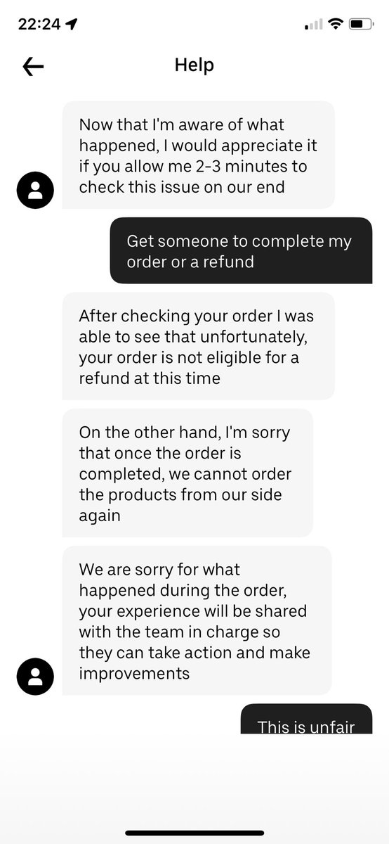 urmipathak's tweet photo. @UberEats @Uber_Support I ordered twice today from UberEats. Thumbs up was missing in the first order and in the second order 3 Milkshakes were missing. After reaching out the customer care, they were unsupportive. Looks like UberEats can’t be trusted the way it used to before. https://t.co/Ba73RsKIio