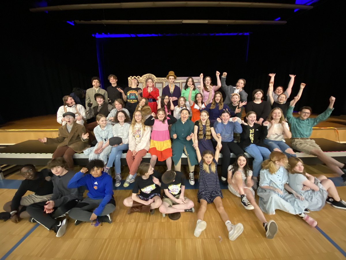 mrshaubry's tweet photo. Only one more chance to see these incredible students in Willy Wonka Jr!! You don’t want to miss this magical show!! 

Sunday at 2pm at West Middle School https://t.co/LlxQabeZT0
