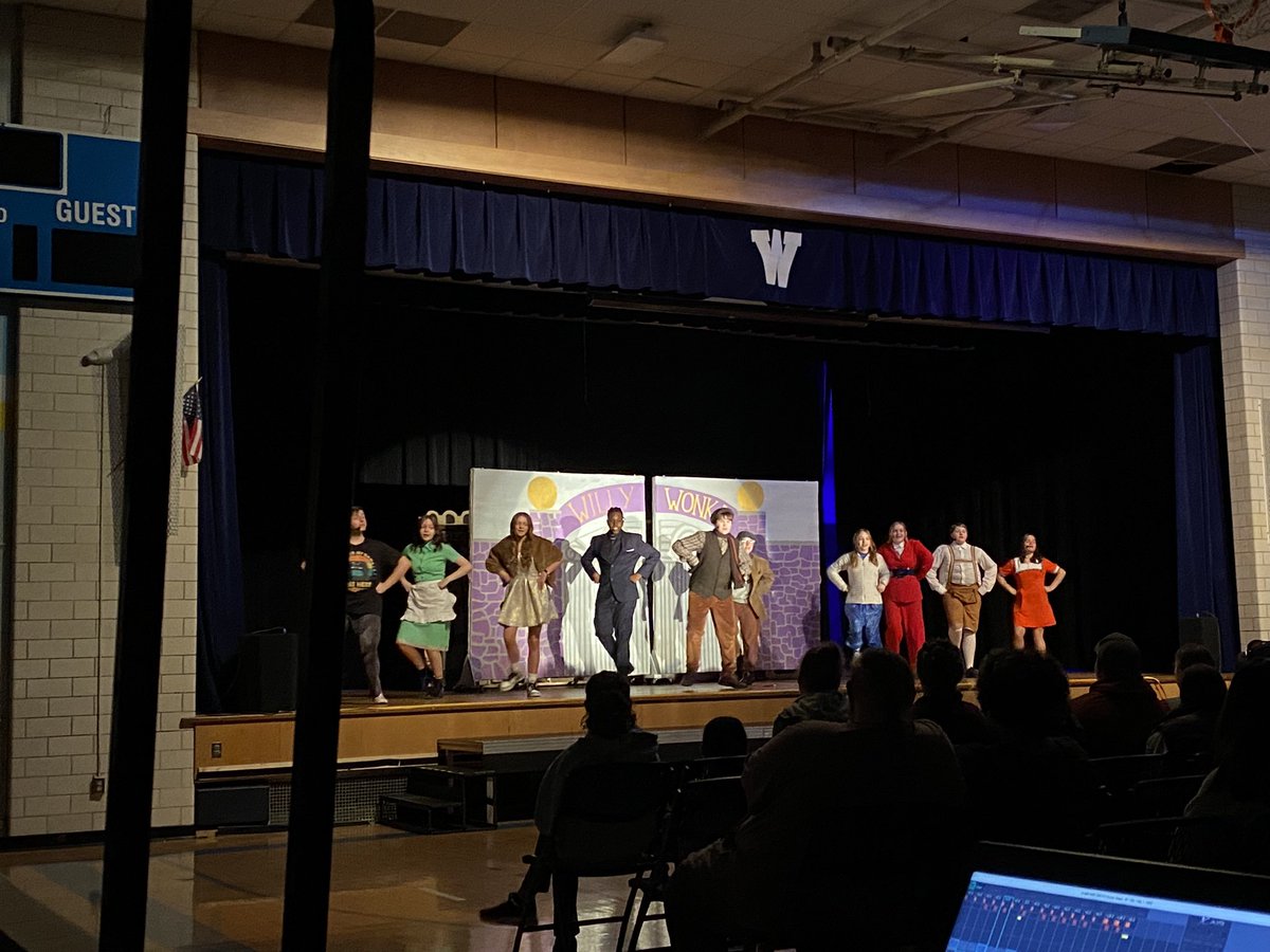 mrshaubry's tweet photo. Only one more chance to see these incredible students in Willy Wonka Jr!! You don’t want to miss this magical show!! 

Sunday at 2pm at West Middle School https://t.co/LlxQabeZT0