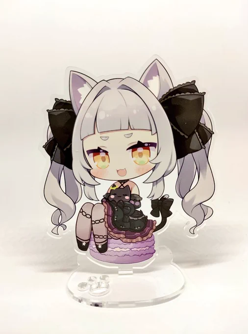 ホロクルに持っていくアクスタきたー、間に合って良かった… 