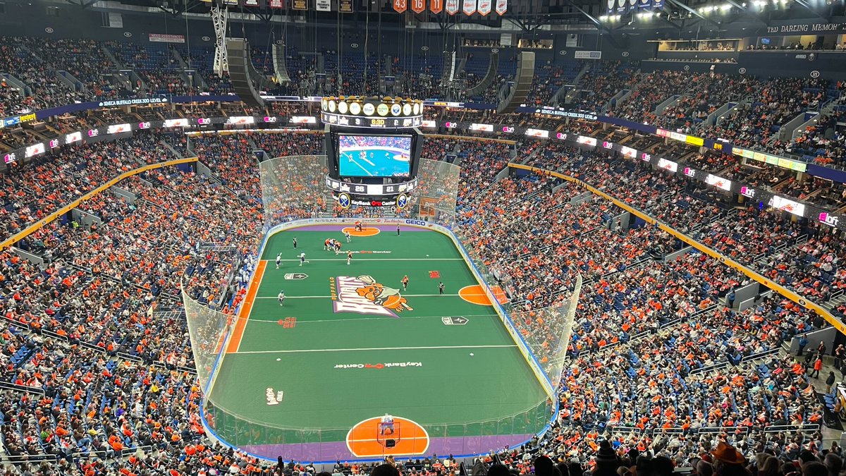 NLL's tweet photo. Banditland was ELECTRIC as 16,861 fans were treated to the Game of the Year 👏 https://t.co/PaRRUAI5q8
