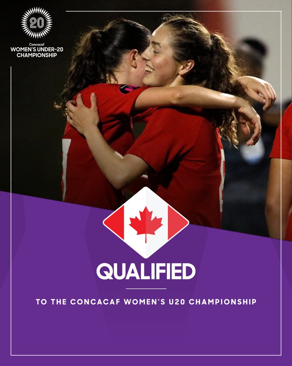 🎉 Congratulations to <a href="/CanadaSoccerEN/">Canada Soccer</a> for qualifying to the 2023 Concacaf Women's Under-20 Championship! 🇨🇦⚽️

#CWU20Q