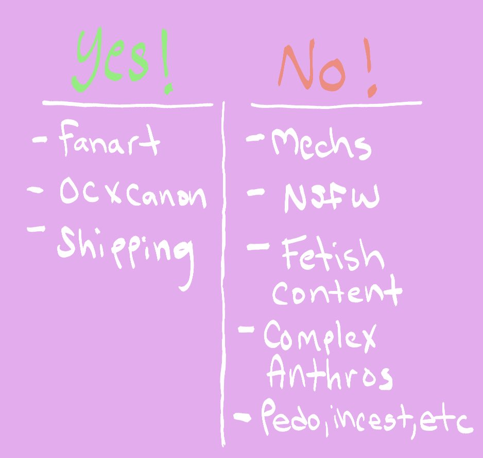 RazLapin's tweet photo. updated commission sheet woohoo ✨ https://t.co/2QCYAf0oRu