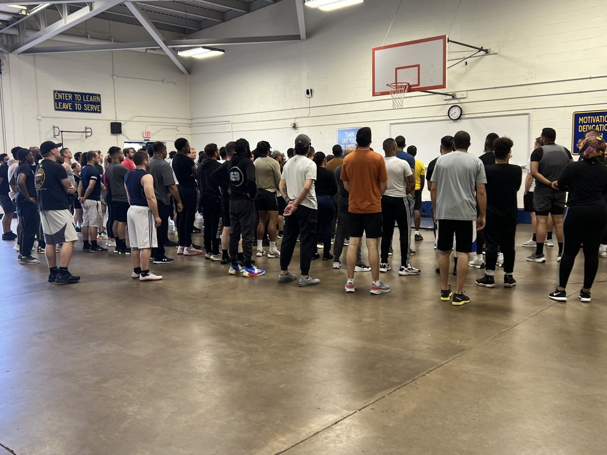 So many appeared today to try out for the <a href="/PhillyPolice/">Philadelphia Police Department</a>. <a href="/PPDRecruiting/">PPDRecruiting</a>