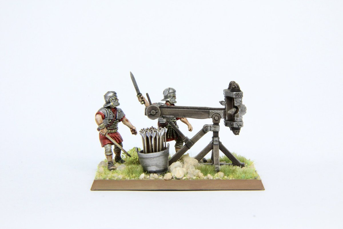 iwouldlike2rage's tweet photo. Finished a resin printed scorpion with 2 @AtVictrix early imperial romans, got the arm with the arrow from an auxiliary archers sprue.
#spreadthelard #infamyinfamy #wargaming https://t.co/KvxoHqzJB1