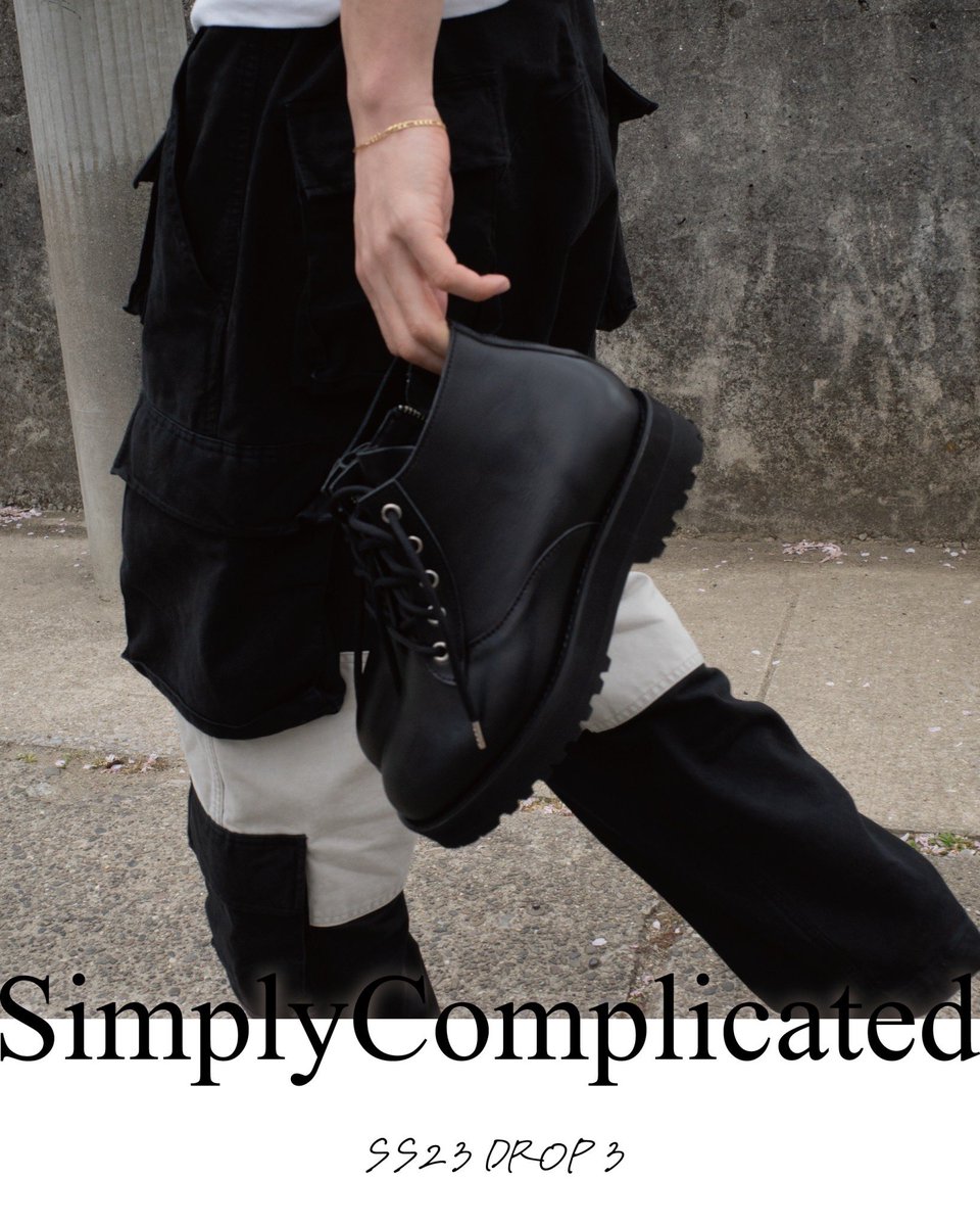 Simply Complicated BIG STEPPER BOOTS　US7
