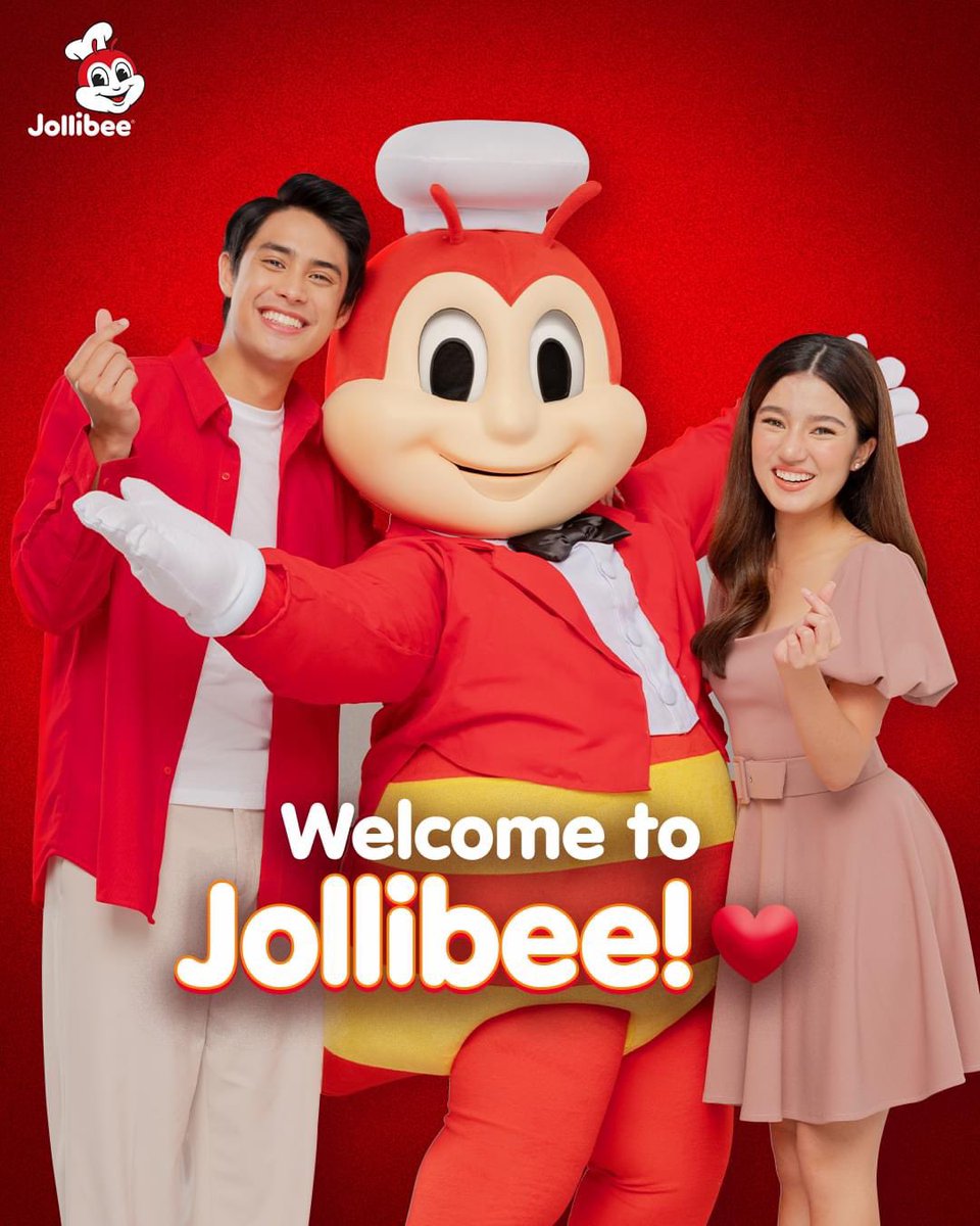 “Did you guess it right? Let's all welcome the newest members of the Jollibee Family, Donny Pangilinan and Belle Mariano! ❤”

🖇: m.facebook.com/story.php?stor…

BidaAngSaya SaDONBELLE

#DonnyPangilinan | #BelleMariano 
#DonBelle | #DONBELLExJollibee
