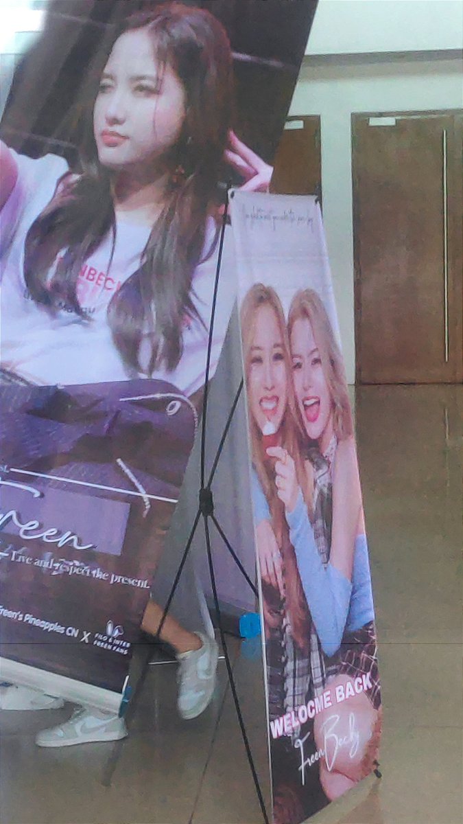 mary_althene's tweet photo. cant get enough of looking at these beauties' banners #beyondtheglass 🤳.. kahit banners, kinikilig na mga aklaaaa 😍🥰 atm @NewFrontierPh
#FreenBecky
#FreenBeckyBackInMNL
#FreenBeckyFanBoomManila https://t.co/UyMFdcF2Ki