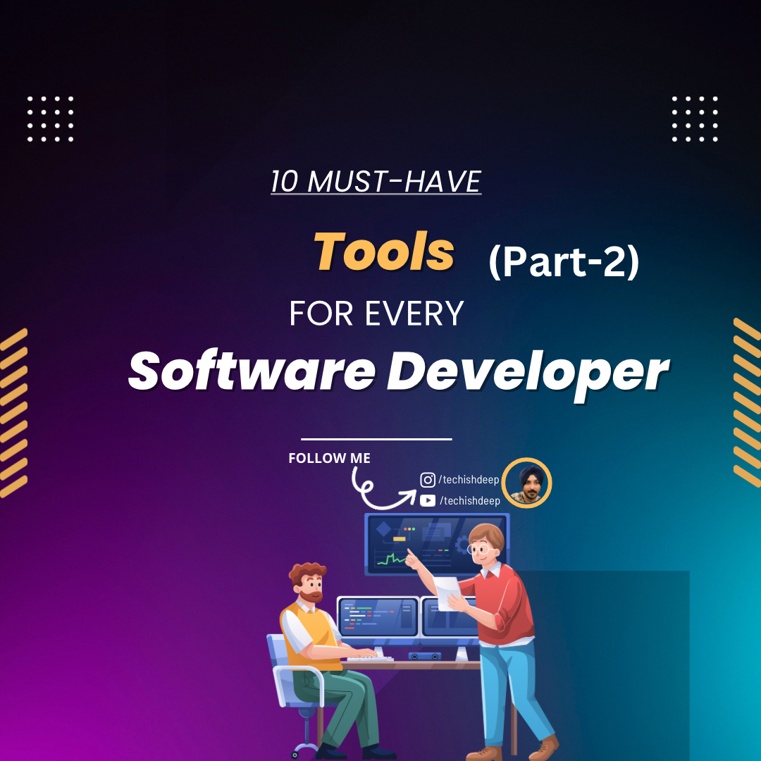 TechishDeep's tweet photo. 10 Tips for software development (Part-1)

#reactjs #pythonprogramming #coding #javascript https://t.co/7naJPcxJhn