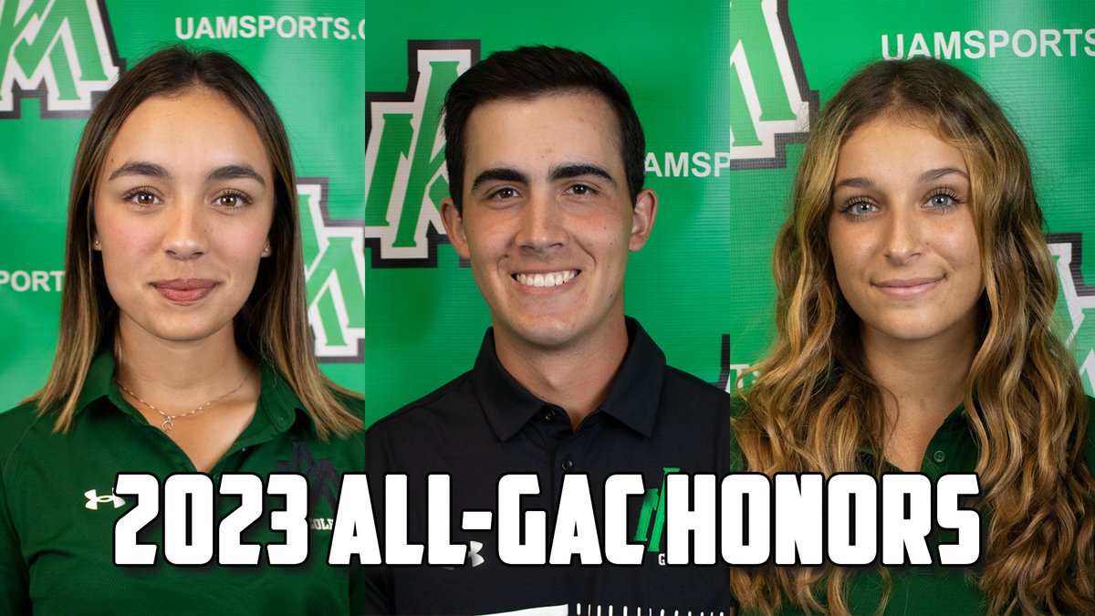 UAMsports's tweet photo. โณ๏ธ | @UAMGolf Sees Three Earn @GACAthletics Honors
Read more: https://t.co/n71ks2CtAx
#UAMGolf https://t.co/jiGecZ8BuG