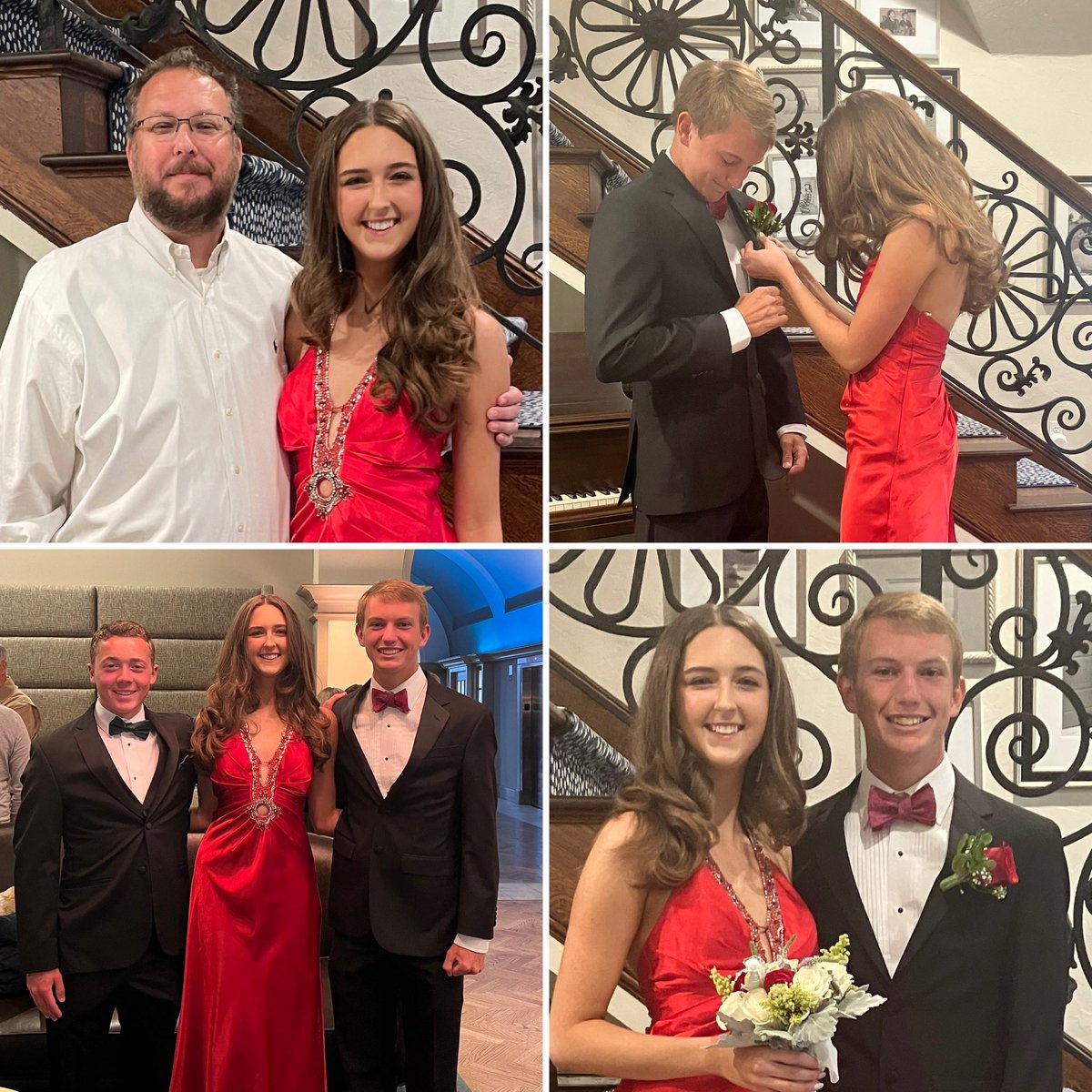 JoshKivett's tweet photo. Warning: Proud Dad post! #SeniorProm tonight for our girl and her @BMCHSOKC friends! #GoIrish #BMCHS https://t.co/lI2xZoVm9E