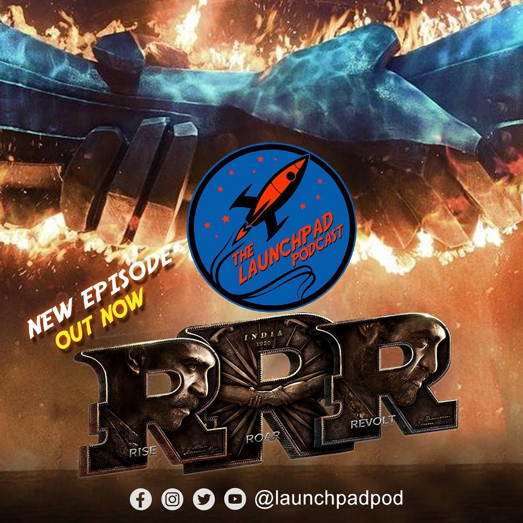 launchpadpod's tweet image. A bromance that *might* surpass theirs! “RRR,” an epic Indian film filled with action, love, and… piggyback rides! Listen here soundcloud.com/user-7090288/r… or on your favorite podcatcher!

#rrrmovie #rrr #launchpadpod #pulpculture #bromance #piggyback #podcast