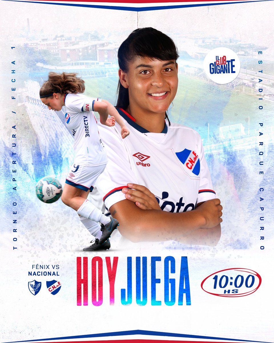 CNdeFfemenino's tweet photo. A las 10...en el Capurro 🤝🏼👊🏼

Nacional Nacional 💪🏼

#ElClubGigante 🔵⚪🔴 https://t.co/GPc9wiJut3