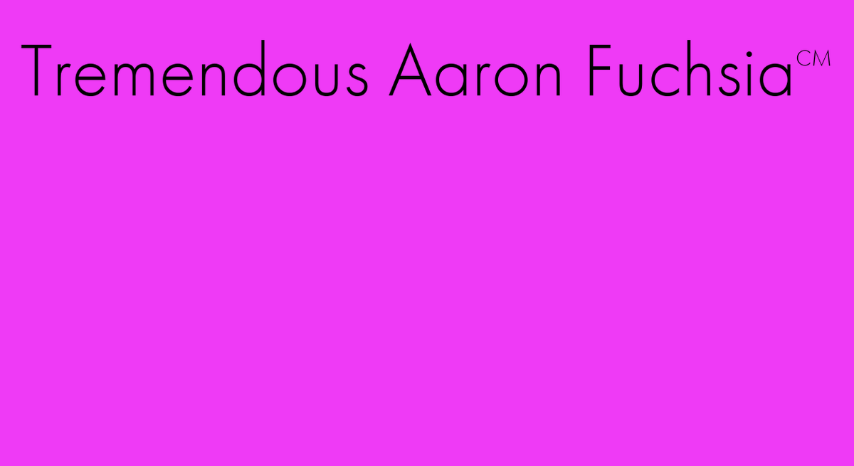 ColorMarkOrg's tweet image. Tremendous Aaron Fuchsia #colormark 
tremendous-aaron-fuchsia.colormark.org