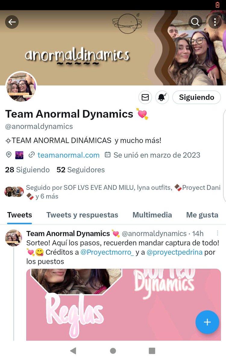 Lynatica_valle2's tweet photo. @anormaldynamics @Proyectmorro_ @proyectpedrina Listoo https://t.co/MVoq76YU35