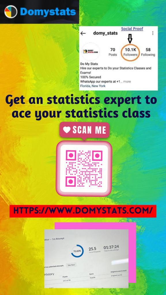 statisticsprohw's tweet photo. @TA3SONYEONDAN @TA3SONYEONDAN Get help from reliable stats experts at DOMYSTATS who guarantee A+ grades, timely completion of all classes, hw and assignments, 100% legit and reliable service at pocket-friendly prices. https://t.co/n94FKdlBBs