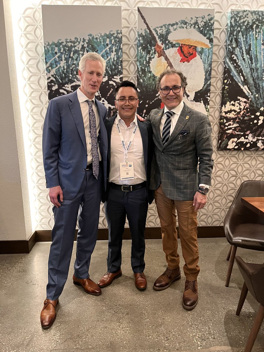 A huge honor to finally meet @DoctorQMd @mtlawton at @AANSNeuro they represent motivation, inspiration, and most importantly a model of people who change patient's life, families, and the world! #neurosurgery #MedTwitter #AANS2023
