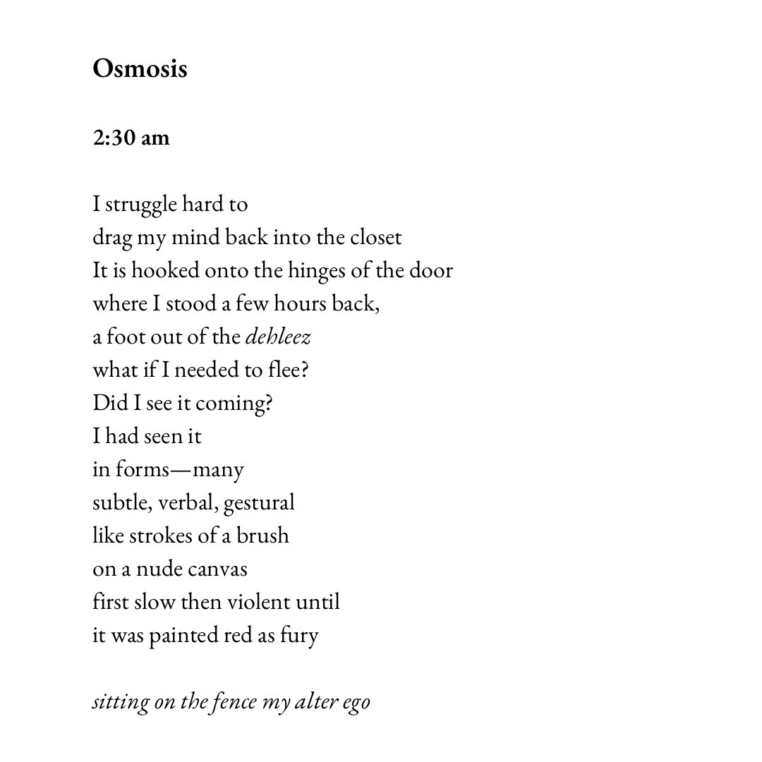 TejiSethi's tweet photo. A #haibun published in the Narrow Road Journal. #poetrycommunity #prose #haiku 

amrit vela - wee hours
gutka - a small prayer book of Sikhs
Asa di Vaar - an early morning prayer https://t.co/EGFOi7Fn3D