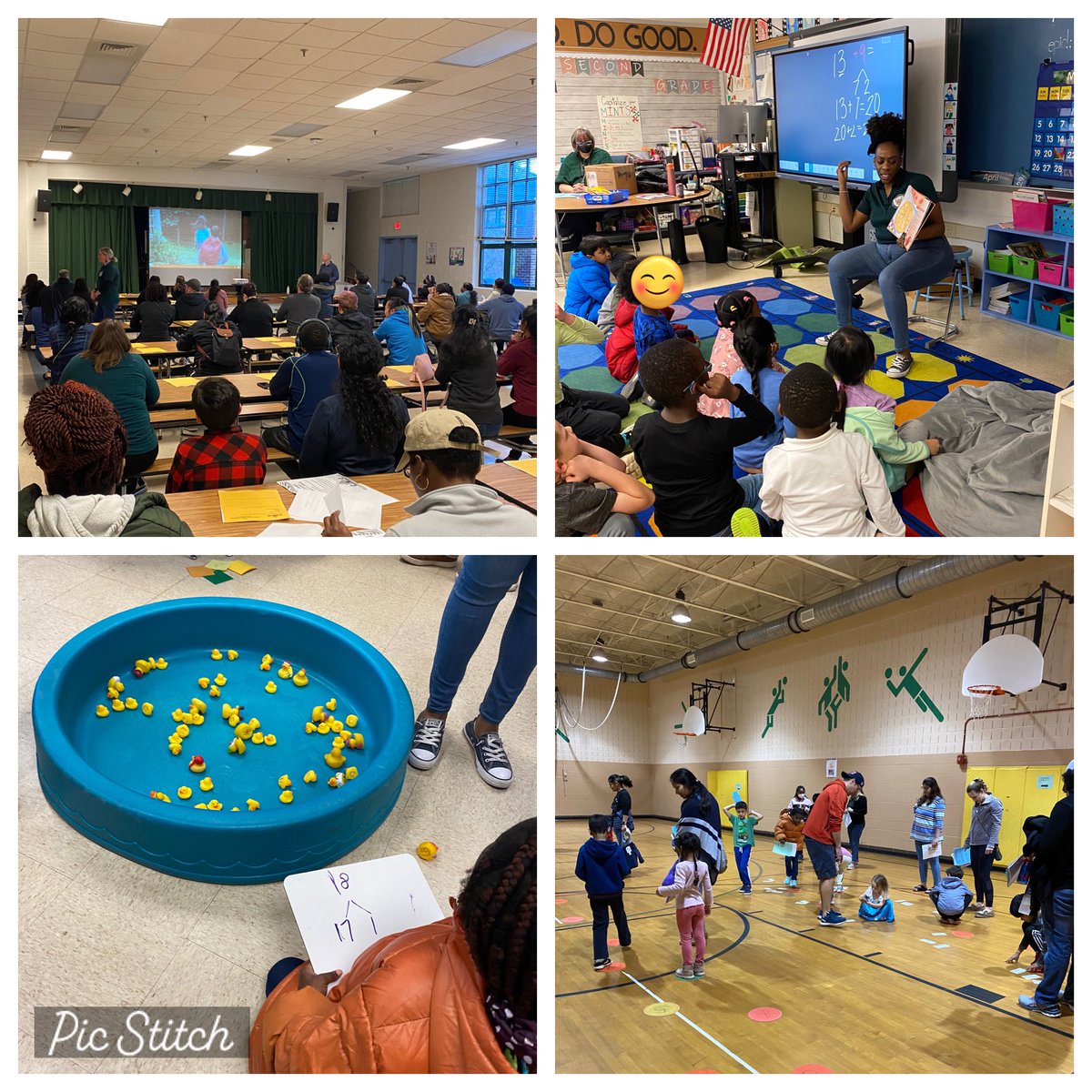 MrsMackeysClass's tweet image. I forgot to share pictures from our amazing CES Math Carnival a few weeks ago! So many families came to enjoy our first in person school event! @CES_PTA @cheetahsread #welovemath #EurekaMath