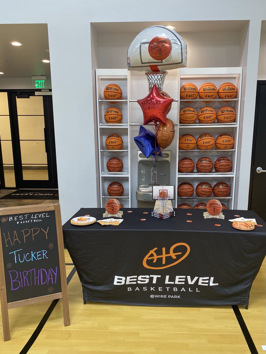Best Level Basketball is birthday ready! Join us for your next celebration by emailing contact@bestlevelbasketball.com