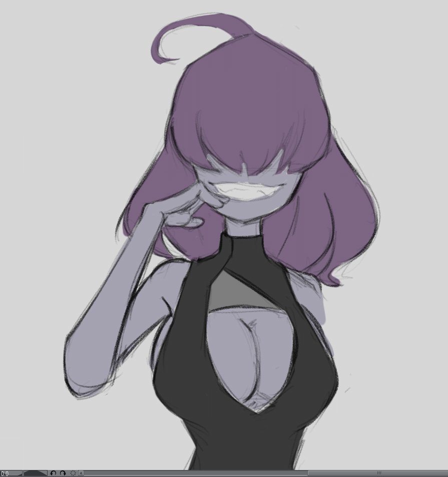 BadQilin's tweet photo. Designing a vtube thing for myself 👀 We will see how it goes https://t.co/e1f7UKppW5