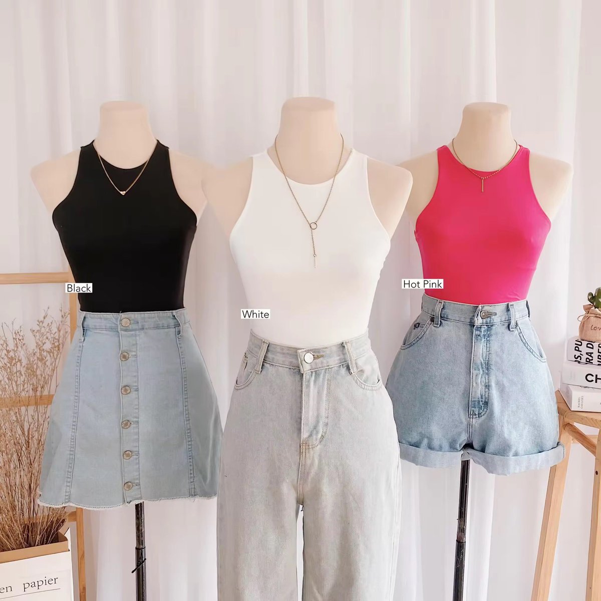 Basic Halter Top - Double Lining (Trendy Korean Inspired Fashion Indoor & Outdoor Outfit) -₱129

SHOP HERE
👉s.lazada.com.ph/s.hWKoE?cc
👉s.lazada.com.ph/s.hWKoE?cc

#womensfashionstyle #WomensFashionTrends #trendingproducts #trendingclothes #summeroutfit #homebuddiesph