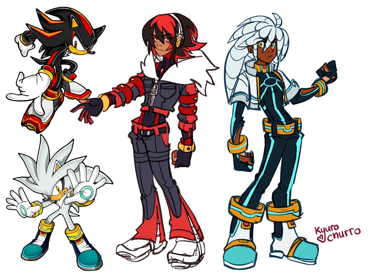 kyurochurro's tweet photo. sorry just the last one of the thread, i promise! thought you might also like to see the concept art for shadows design + silver! (who i sadly havent drawn yet TwT) https://t.co/QDDgeijImC
