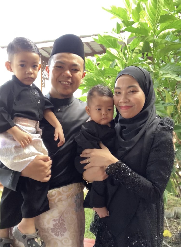cik_juwa's tweet photo. Alhamdulillah tahun ni ada penambahan ahli baru, Ayden Idrees 🥰❤️ #mysmallfamily https://t.co/gXat6mgzTH