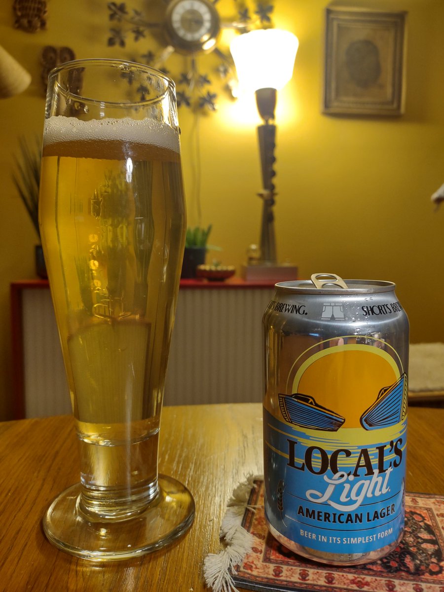 BeerSnobSean's tweet image. #ShortsBrewing #Lager #properglassware