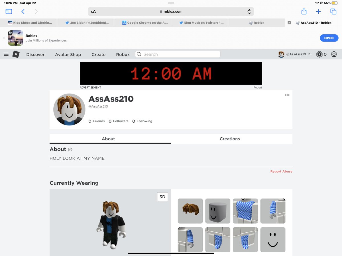 RobloxUgcTrack's tweet image. Got This User Not Bragging 😎