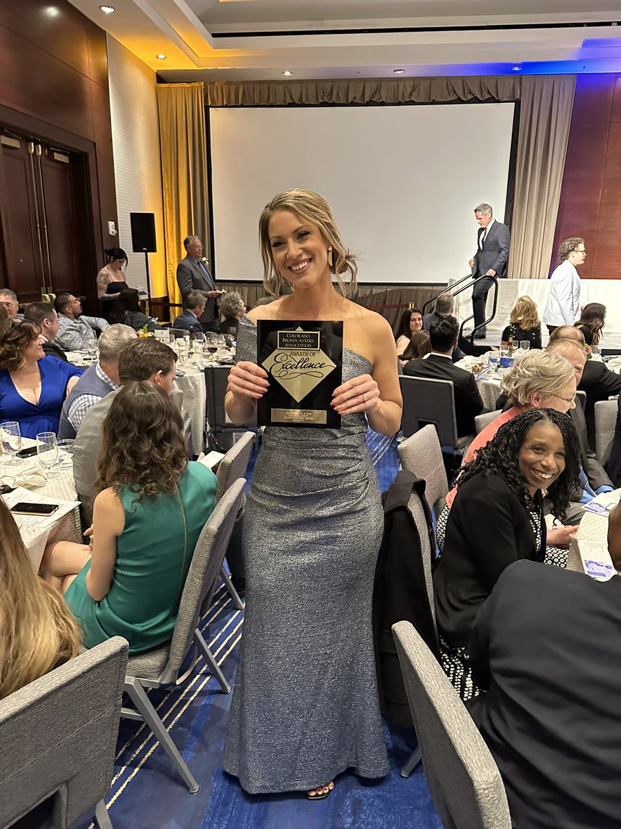 iracronin's tweet photo. That’s my partner and best co-anchor ever @Brie_KOAA taking home anchor of the year! So very much deserved. I would like to say I taught her everything she know, but the truth is she carry’s me and the morning show everyday! @koaa #CBA’s https://t.co/8mP3fTtkc3