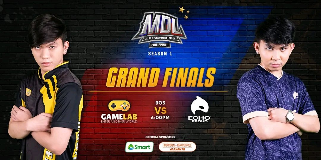 MdlPhilippines's tweet photo. And then there were two!

Matapos ang anim na linggo ng regular season at dalawang araw ng playoffs, nakakasa na ang kauna-unahang grand finals ng MDL-PH Season 1! 🔥

⭐ 6PM: GLAB vs ECHO

Bakbakan na!

#MDLPH #IlabasAngLakas https://t.co/OEFGZkFrfC
