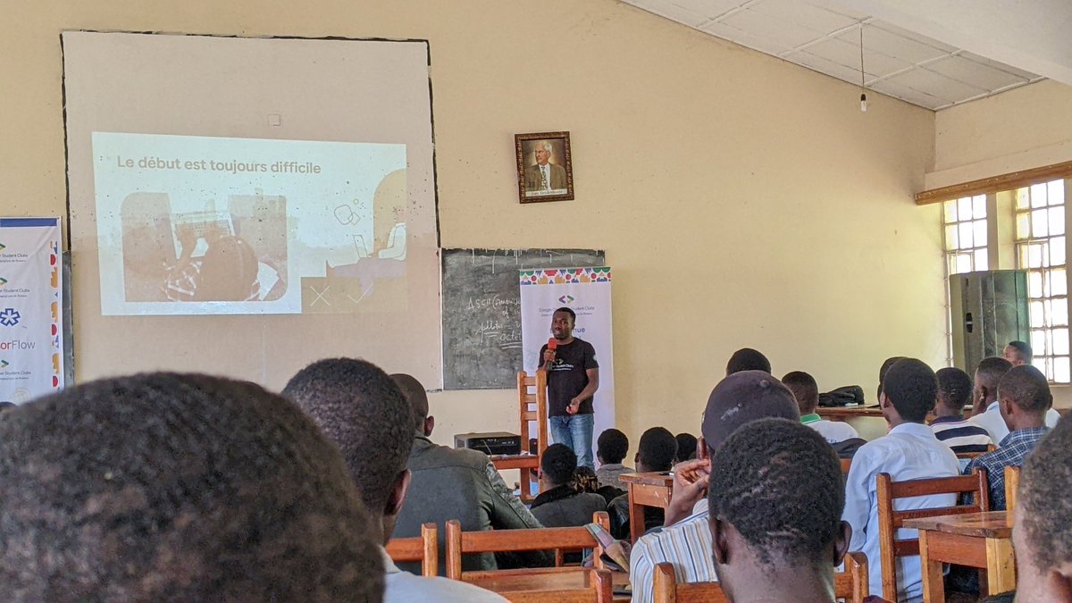 BahigaTacite's tweet image. C'était un réel plaisir de participer et partager le peu de connaissances que l'on a avec la grande communauté @GdscIspBkv 💪🏾.
Community first 🥇 @Geektutor #gdsc #solutionChallenge #tech #coding