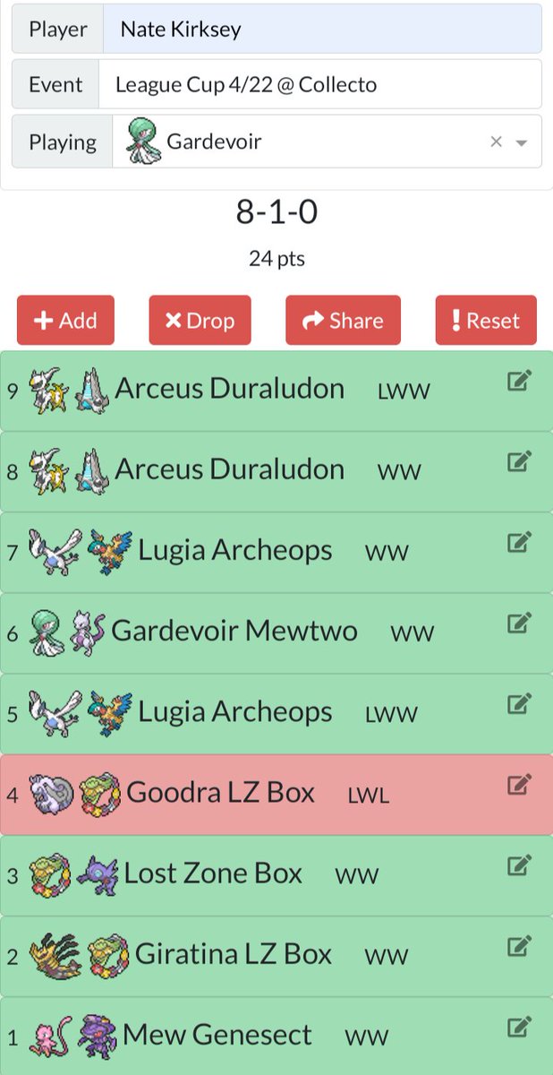 SkyCircusTCG's tweet photo. I won the Collecto League Cup!!! 

I wanted to play H. Goodra VSTAR but @kcgnarly convinced me to play Gardevoir ex. 

+50cp 
+PS5
+Champion mat 

Thanks to:
@_mikegraham_
@HatWasTaken
@18Hayden
@conner_sittel
@BradenMcBraden

#ralts #memoryskip #ripvulpix🫡 https://t.co/dJH3djB0Z5