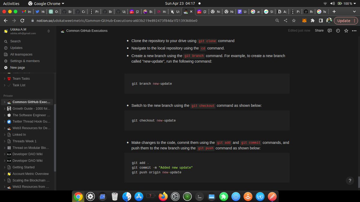 Udoka_AM's tweet image. I&apos;m gradually getting better at this #DevRel thing.

If you have any issues navigating the most basic #git #commands and #github operations then check this out.  bit.ly/github-easy

Big Ups to @NoDegreeDotCom @AritDeveloper @ShawnBasquiat for stirring me up at some point💯🙏