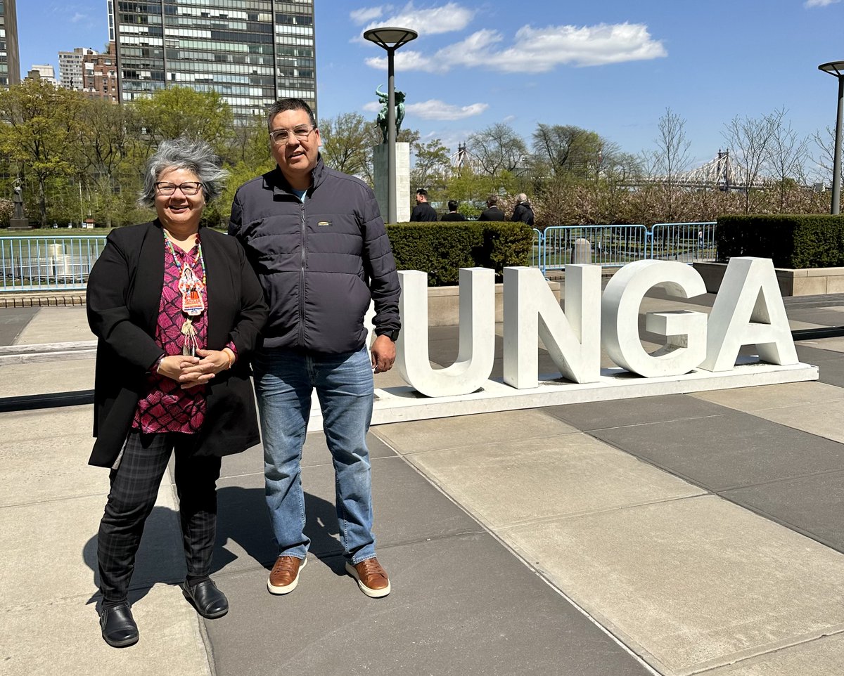 ChiefRoseAnne's tweet photo. 4/ Now back to our collective home fires to continue our good work on the #HealingPathForward, informed by insights gleaned from the UNPFII. https://t.co/lQABZBZkNy