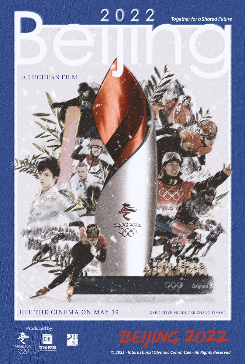 CGTNSportsScene's tweet photo. 🗓The official film of the Beijing 2022 Olympic Winter Games will be released in China on May 19.

🎬The film highlights stories of athletes including Su Yiming, #YuzuruHanyu, and those of volunteers, medical personnel, and other Olympic participants.

#Olympics #苏翊鸣 #羽生結弦 https://t.co/qaftawY6U8
