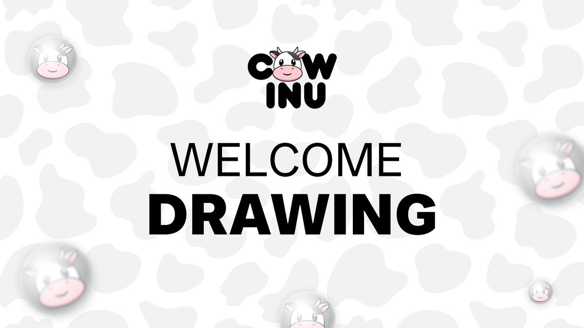 👋 Hello community! We have great news for you. All purchases of 2 BNBs or more until the end of our presale will be eligible to participate in a draw for a chance to win their full investment back.#CowInu #Presale 

Learn more at: t.me/COW_INU_CHANNEL

pinksale.finance/launchpad/0x9D…