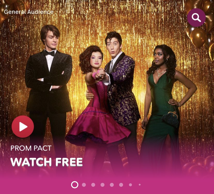 #PromPact is now available in the DisneyNow app for FREE