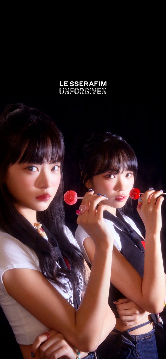 LE SSERAFIM UNFORGIVEN wallpaper. 😍 #003 #EUNCHAE #홍은채