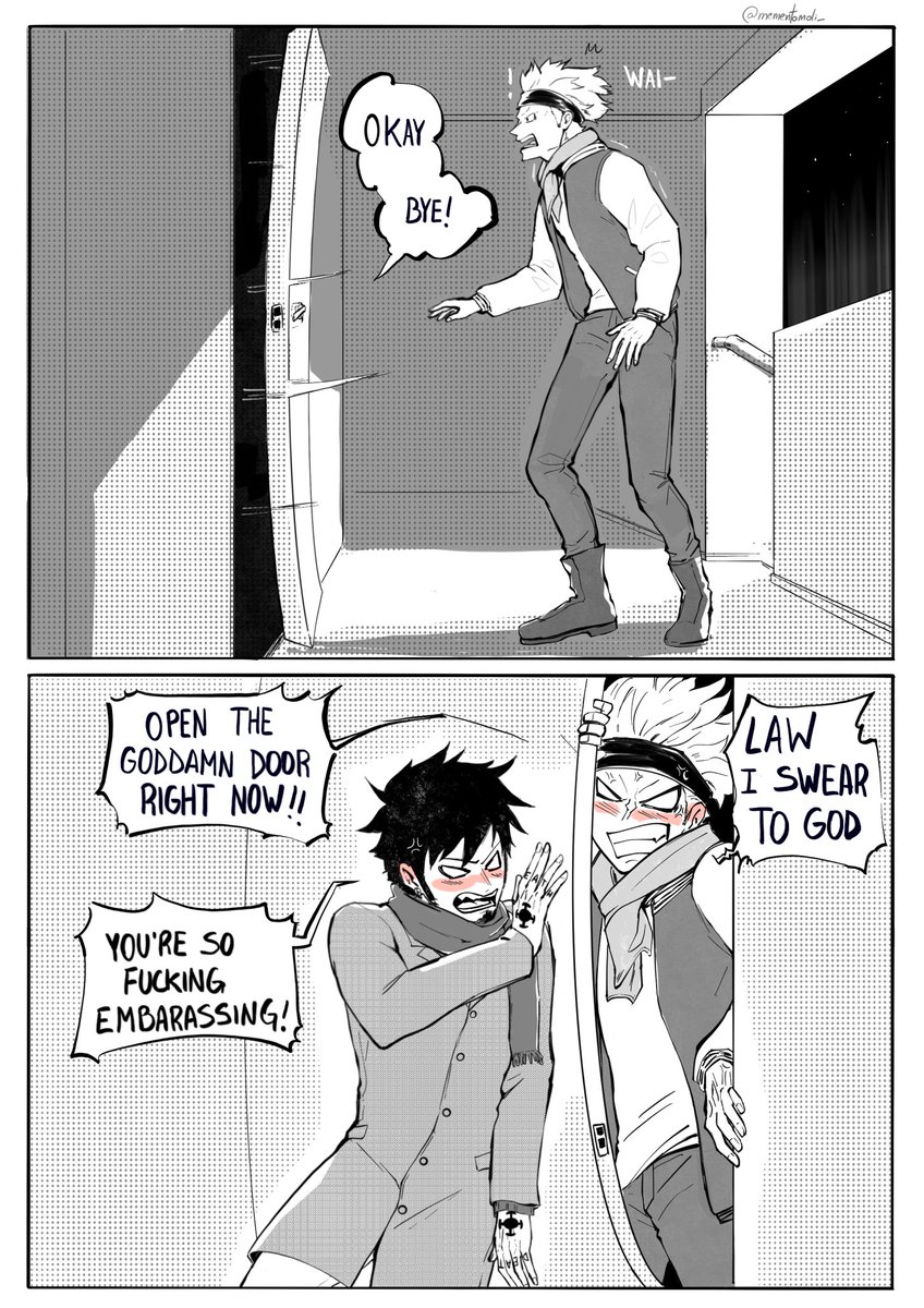 mementomoli_old's tweet photo. Kidlaw where they both suck at romance lmao https://t.co/NJhLhMwM7a