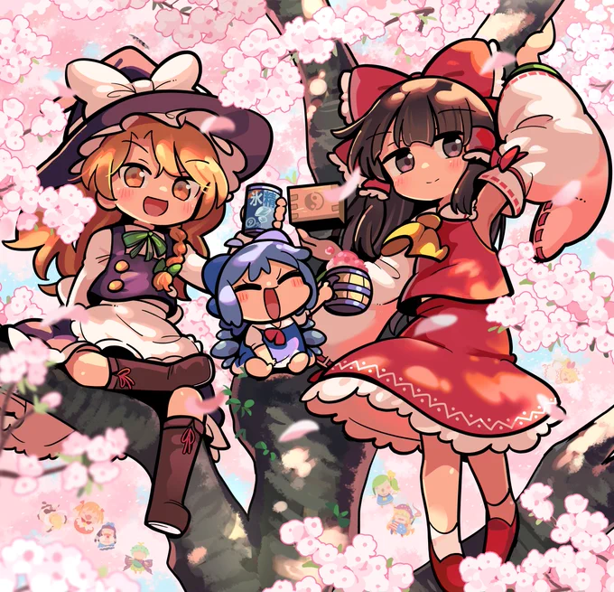 桜前線幻想入り 