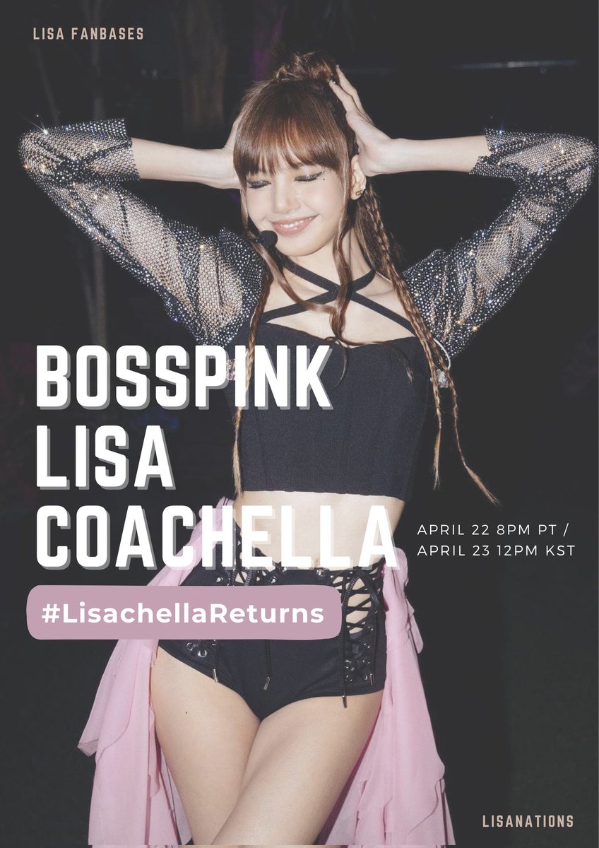 hundtwo2703's tweet photo. ขอเสียงหน่อยบอสพิ้ง

BOSSPINK LISA COACHELLA
#LisachellaReturns https://t.co/a2oPWNJFz0